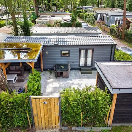 Luxe Veluwe Sauna En Hottub Domek alpejski *