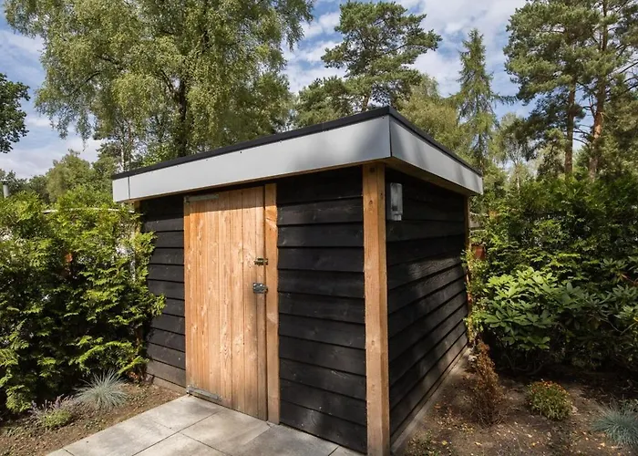 Luxe Veluwe Sauna En Hottub Alpesi faház Hoenderloo