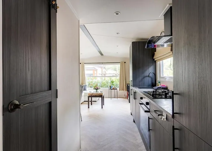 Luxe Veluwe Sauna En Hottub Chalet Hoenderloo